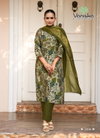 Trendy Touch Vol 1 By Vaniska Glass Silk Online Kurti With Bottom Dupatta Wholesale